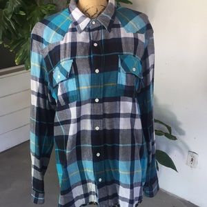 Men’s Levi plaid cotton Long sleeve shirt